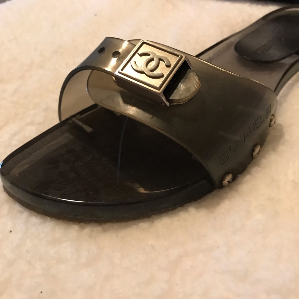 Chanel Jelly Sandals